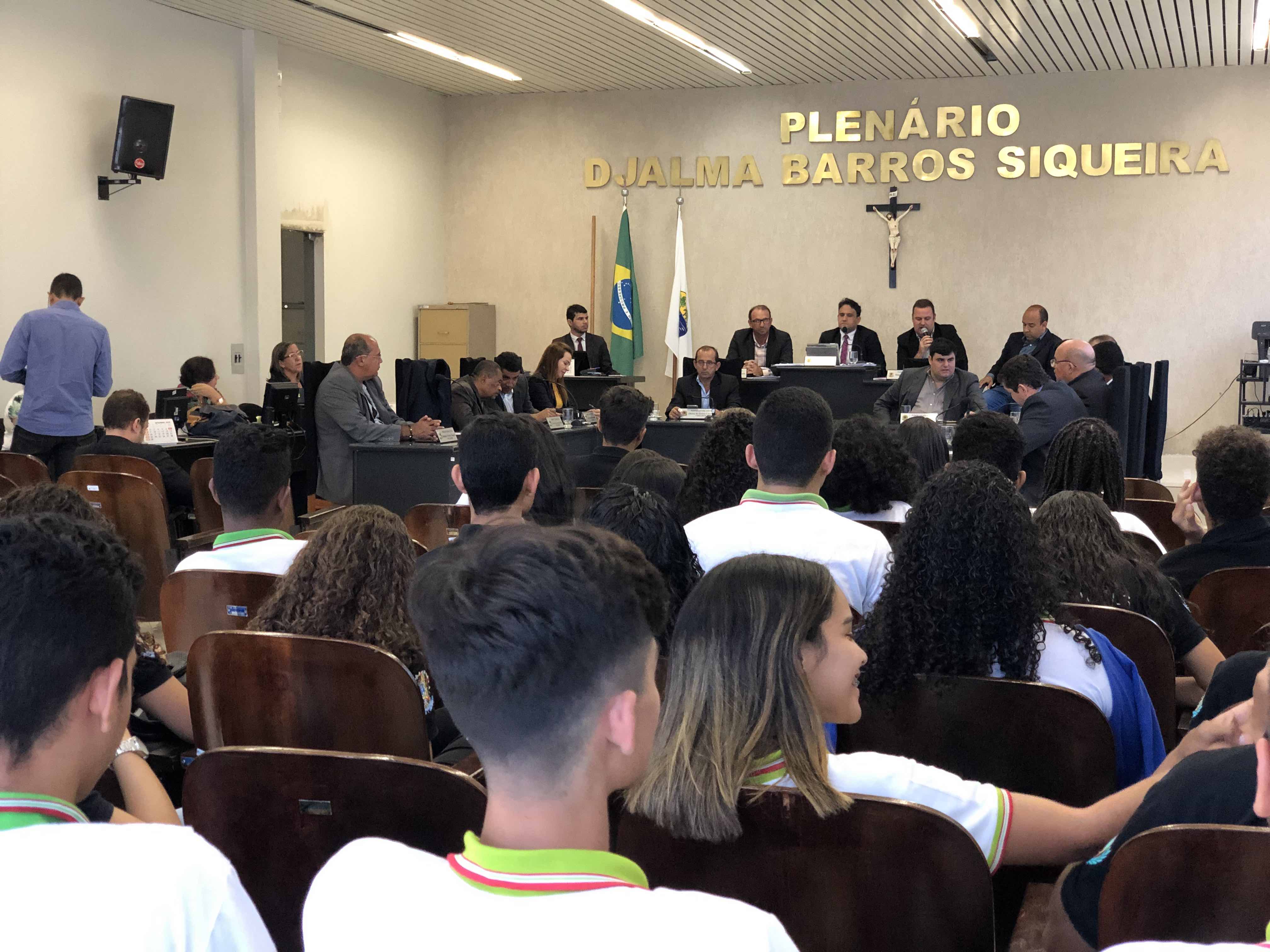 Estudantes do IFAL participam da 99ª Sessão Ordinária na Câmara